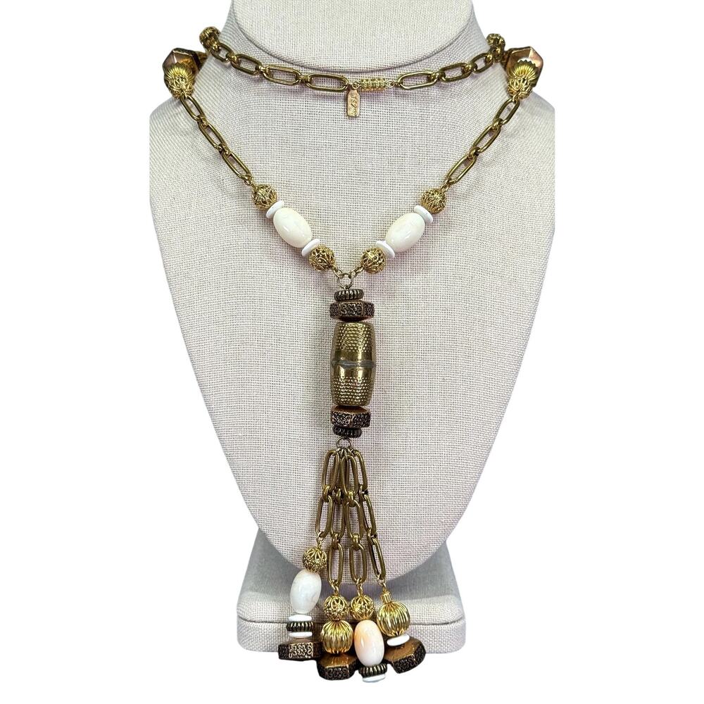 Y2K 1928 Jewelry Company Flapper Necklace